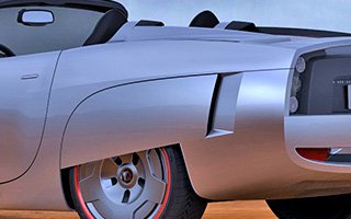 Exterieur Design von dem Designer Thomas Clever für den Elektro Roadster Lampo